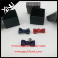 Decoration Flower with Gift Box Bow Tie Lapel Pins